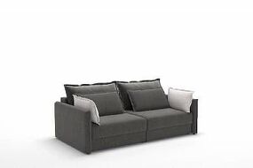 Фото Top concept Incanto диван-кровать прямой бархат серый