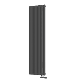 Фото Радиатор КЗТО Quadrum NEO 50 V 1750-12 R RAL1T103S9005 (черный матовый муар)