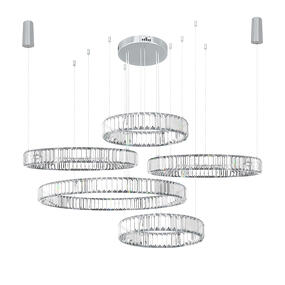 Фото 10135/5 Chrome Подвесной светильник LOFT IT Crystal ring