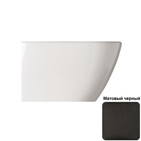 Фото 40373 Althea Cover биде подвесное 52x36  Матовый чёрный 38/05Q