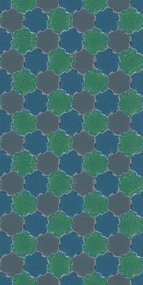 Фото ABK Керамическая плитка W&S D+ EXA BLUE  160X320