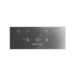 Фото RU310W00Q AquaElite стеклянная панель управления для верхнего душа Хром 10/01Q