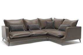 Фото Top concept Rey диван угловой замша серый