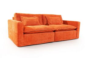 Фото Top concept Island диван рогожка оранжевый